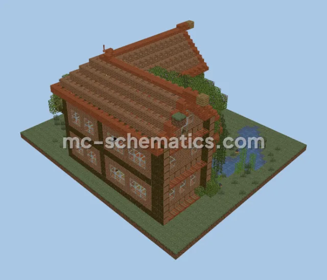 Survival Oak and Spruce Cottage