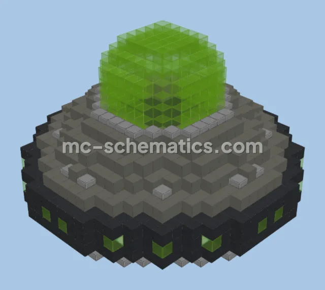 The Simpsons Spaceship Structure