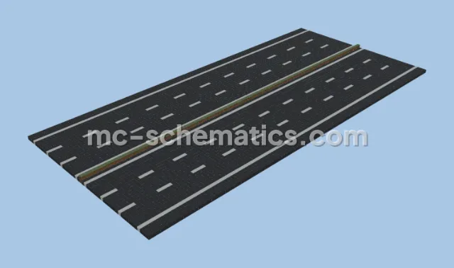 Three Lane Highway Structure