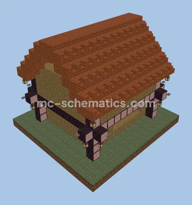 Three Story Wooden House