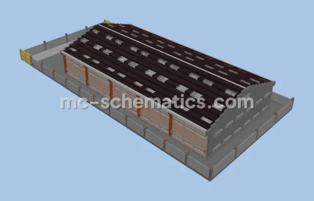 Urban Warehouse Storage Building