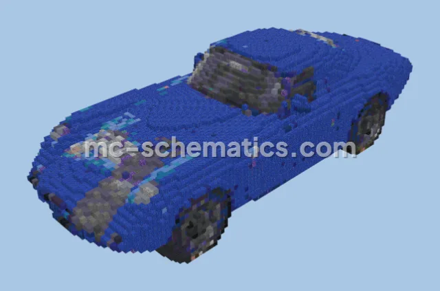 Vintage Blue Car Build