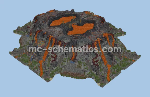 Volcanic Mountain Base